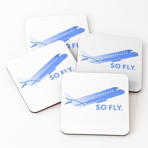 Artikelvorschau, Also flieg | Flugzeug Pun entworfen und verkauft von Sandeaux Designs.