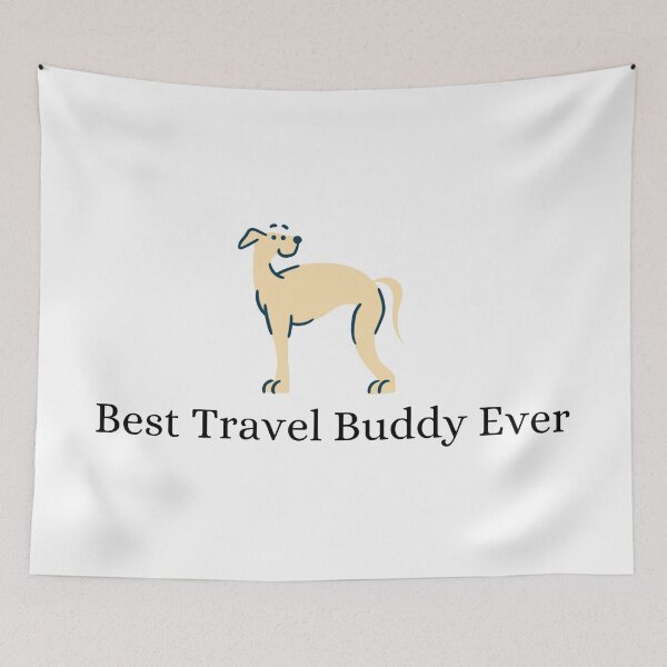 Item preview, Best Travel Buddy Ever designed and sold by Lucy-Goosey-.