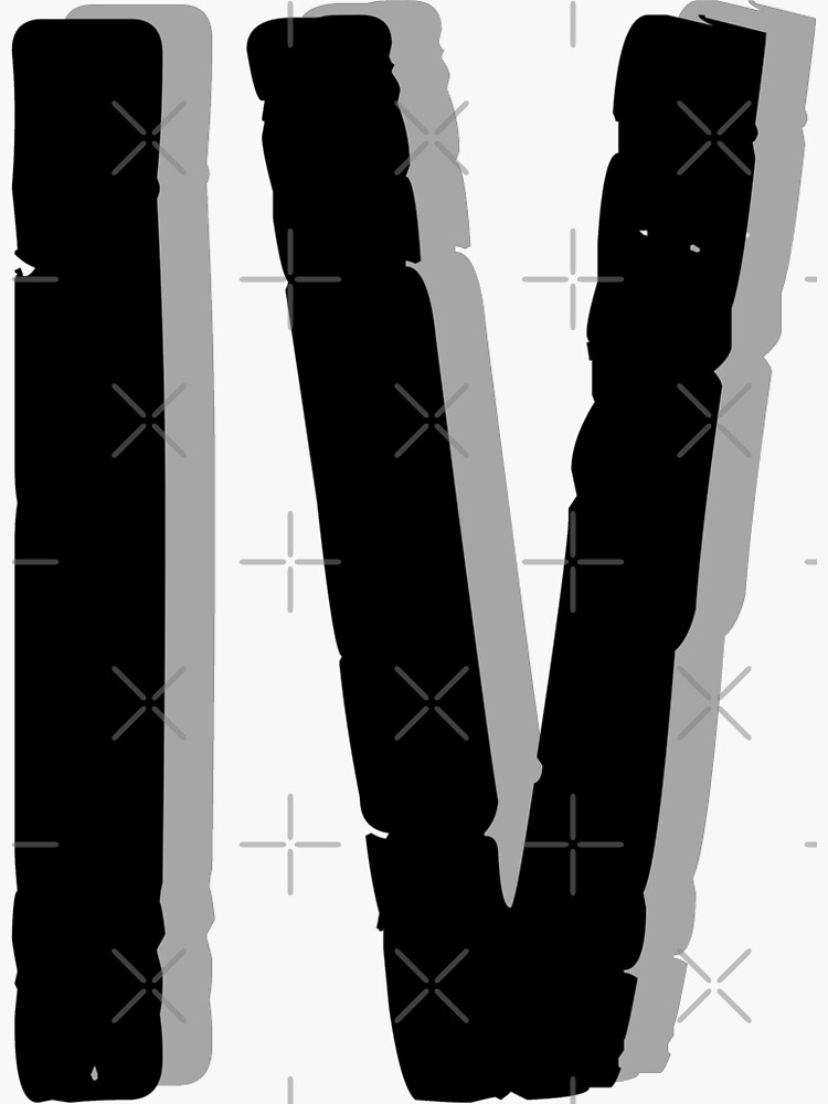 roman-numerals-iv-sticker-for-sale-by-rayner21-redbubble