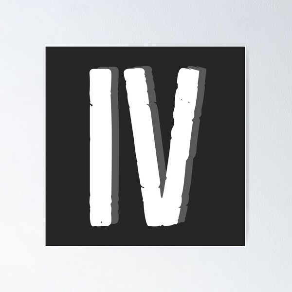 Roman numerals IV