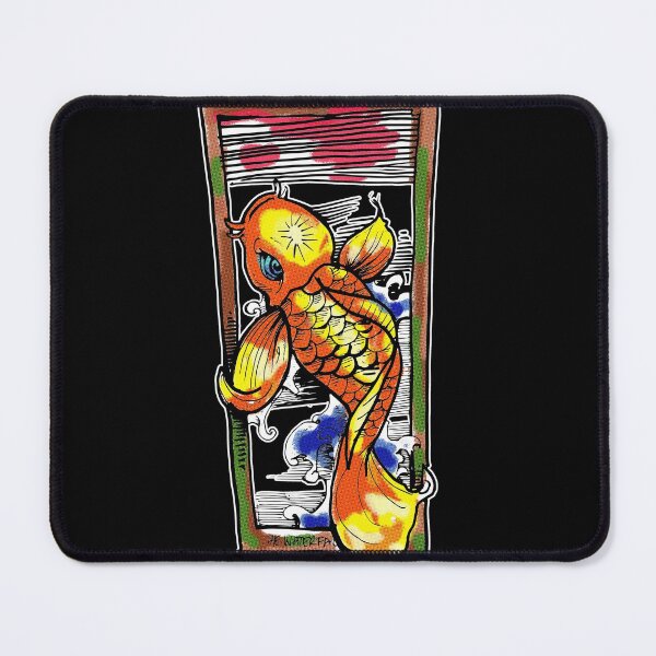 Item preview, Koi Fish goes Benday designed and sold by SilentlyRob668.