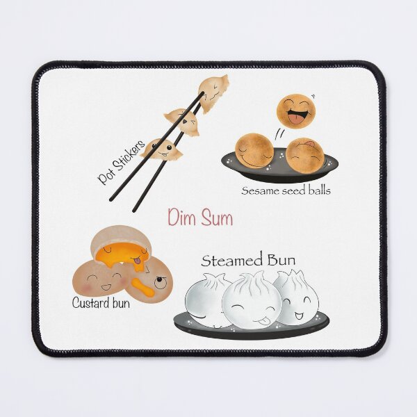 Item preview, Dimsum funny sticker pack designed and sold by Shanuarts.