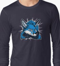 STUCK - Blue Fox / Fuchs (dark backgrounds) Long Sleeve T-Shirt