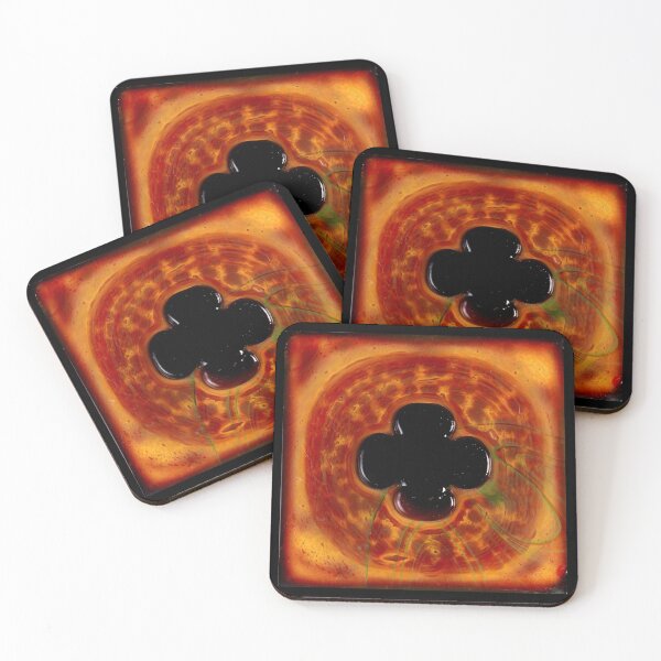 Item preview, Yellow Shamrock tile designed and sold by RapTops.