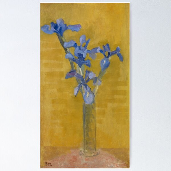 Item preview, Lirios de Mondrian (1910) designed and sold by DrMcFlowerFace.