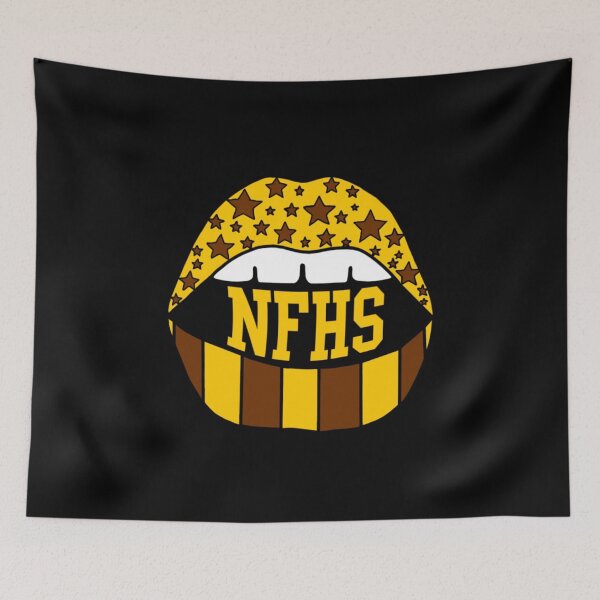Item preview, NFHS Yellow and Brown Lips designed and sold by jessicaleah15.