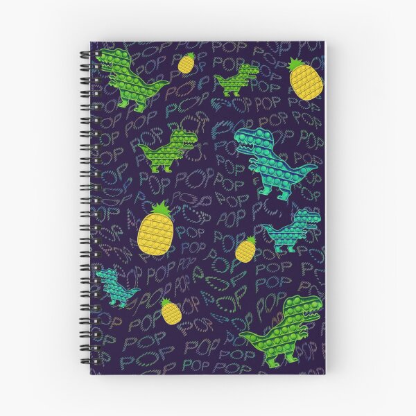 Item preview, Pineapple Dinosaur Popit Print Pattern designed and sold by Blobertinka.