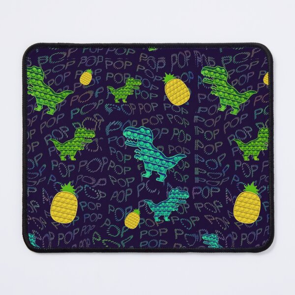 Item preview, Pineapple Dinosaur Popit Print Pattern designed and sold by Blobertinka.