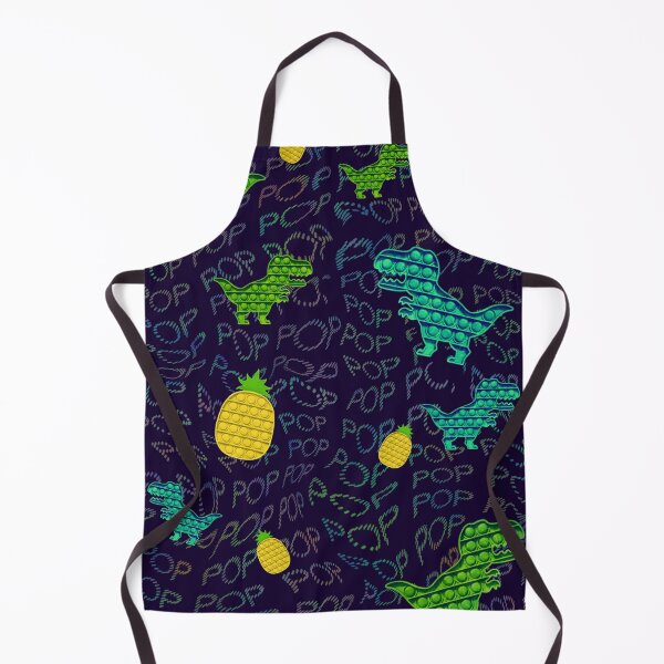 Item preview, Pineapple Dinosaur Popit Print Pattern designed and sold by Blobertinka.