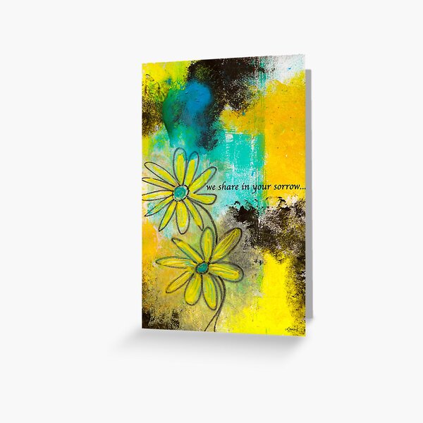 Item preview, We Share in Your Sorrow  designed and sold by KATHLEEN TENNANT ART.
