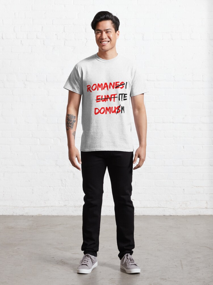 Thumbnail 3 von 7, Classic T-Shirt, Romanes eunt domus designt und verkauft von dynamitfrosch.