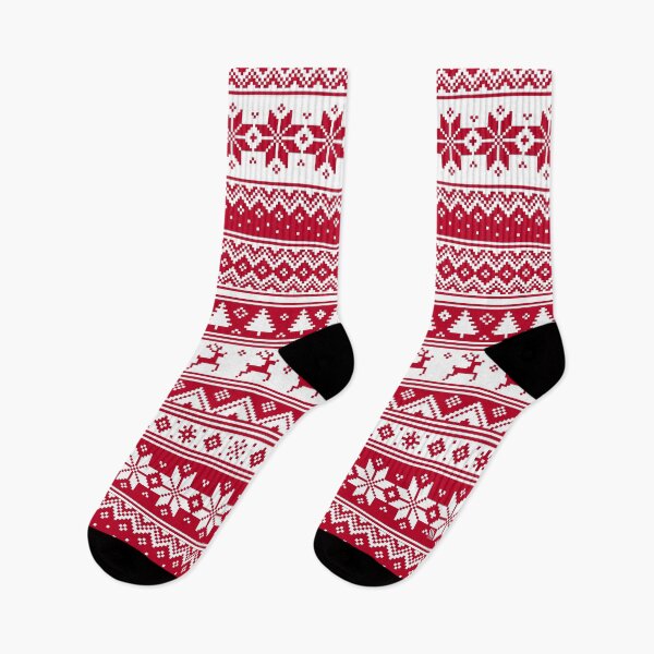 Item preview, Nordic - Scandinavian Christmas Red1 designed and sold by SSSowers.