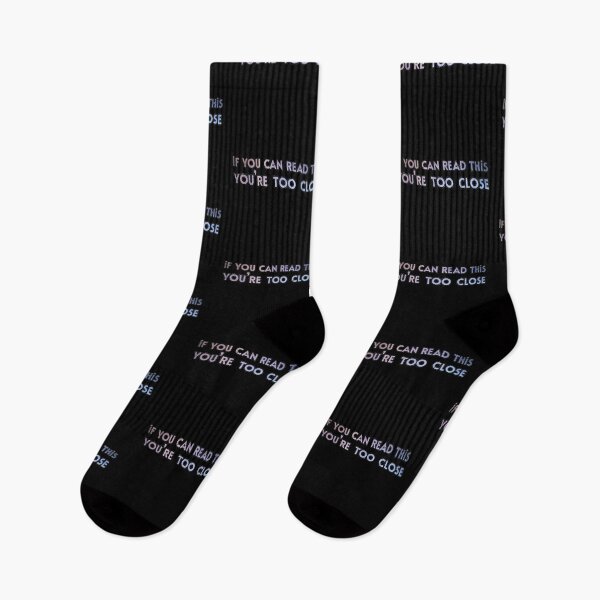 Item preview, If You Can Read This You're Too Close Text designed and sold by voidcrow.