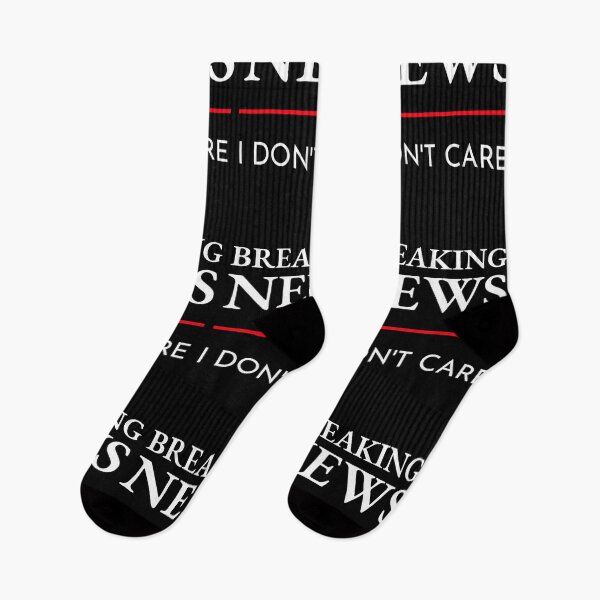 Item preview, Breaking News I Don’t Care Nobody No One Who Cares  designed and sold by AlasAHintStudio.