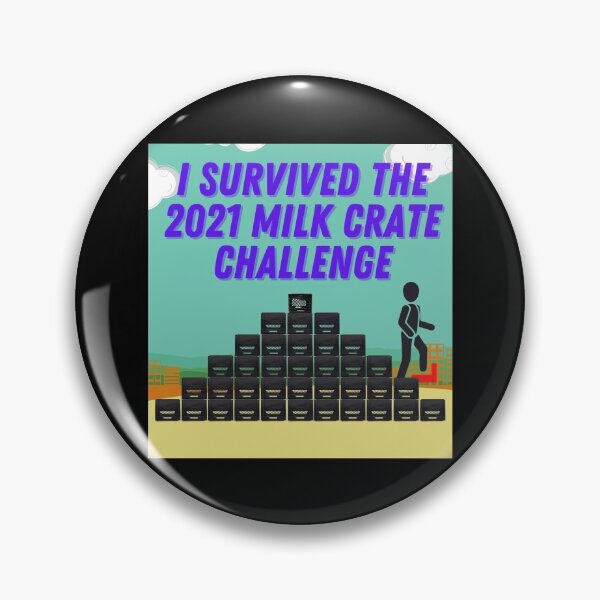 Item preview, I Survived The Milk Crate Challenge designed and sold by OlympicsMerch.