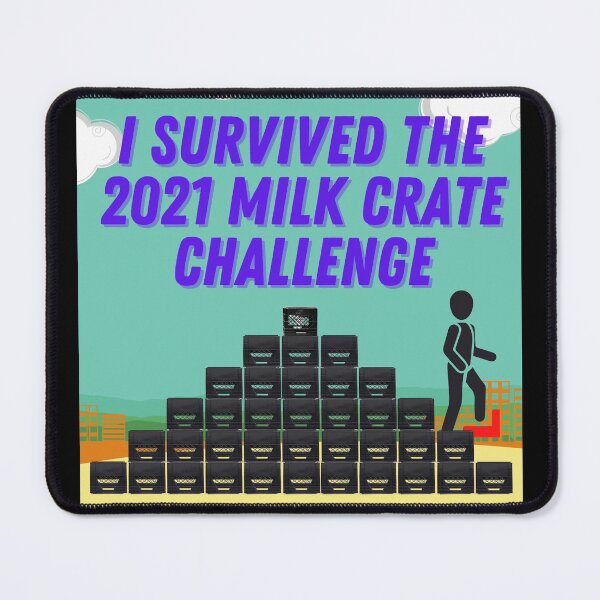 Item preview, I Survived The Milk Crate Challenge designed and sold by OlympicsMerch.