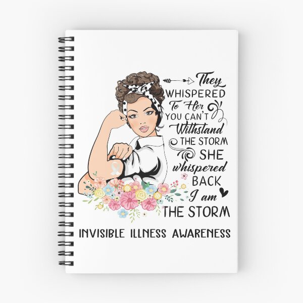 Item preview, I AM THE STORM INVISIBLE ILLNESS AWARENESS designed and sold by Brad-FI.