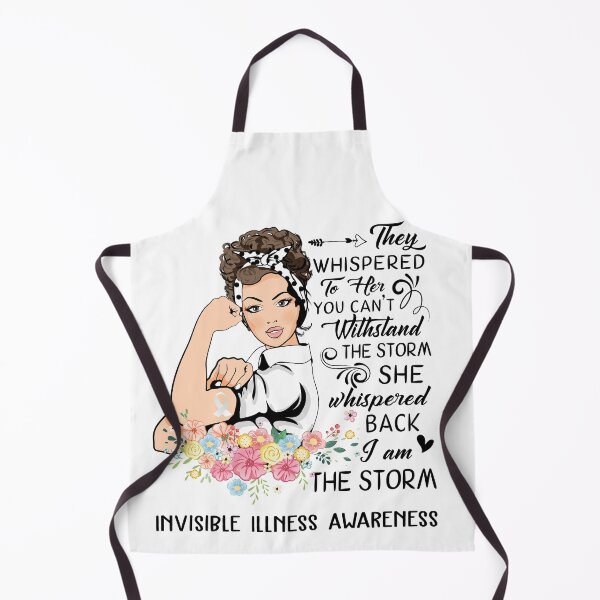 Item preview, I AM THE STORM INVISIBLE ILLNESS AWARENESS designed and sold by Brad-FI.
