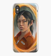 chell (portal 2) iPhone Case/Skin