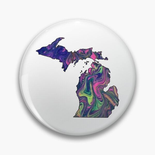 Item preview, Michigan Pour Paint designed and sold by doodle-mittens.