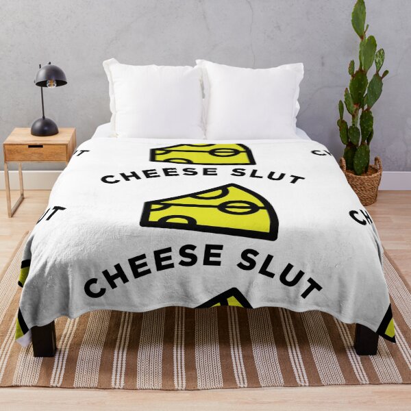 Item preview, Cheese Slut (Black) designed and sold by FoodSluts.