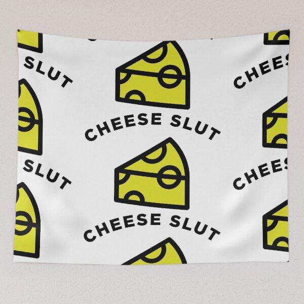 Item preview, Cheese Slut (Black) designed and sold by FoodSluts.