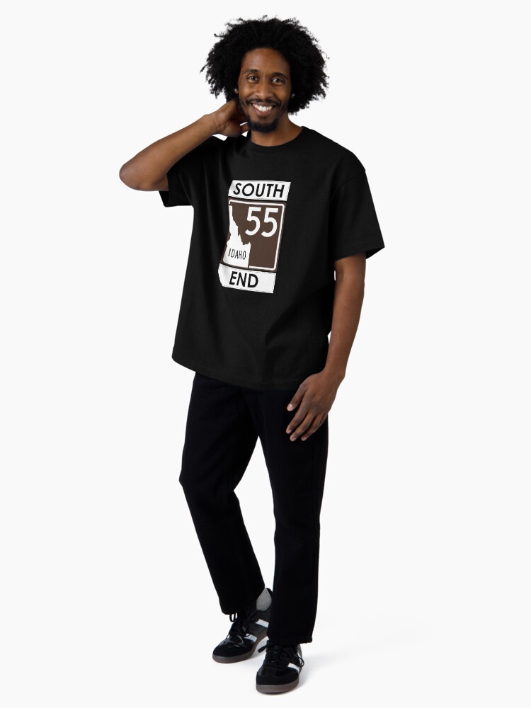 Thumbnail 4 of 7, Oversized T-Shirt, 55 SOUTH END IDAHO designed and sold by Hinsel.