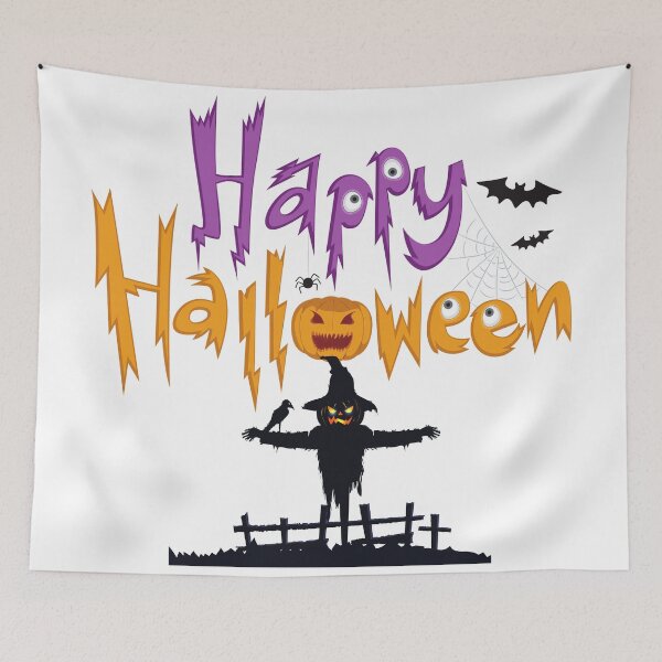 Item preview, Happy Halloween -Time For Resurrection,The Spirit Will Rise-Funny Scary Scarecrow Boo Halloween designed and sold by Red-ElYoubi.