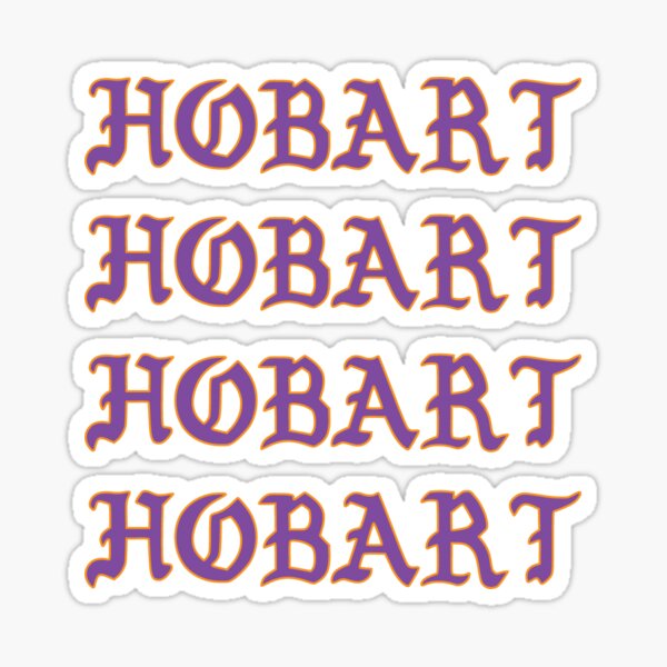 Life of Hobart Sticker