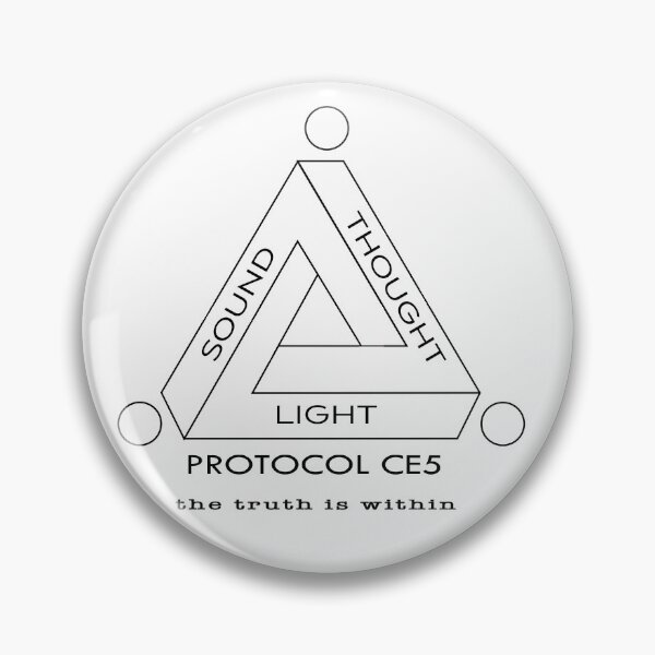 Item preview, Protocol CE5 Sound Thought Light The Truth is Within Black designed and sold by AlasAHintStudio.