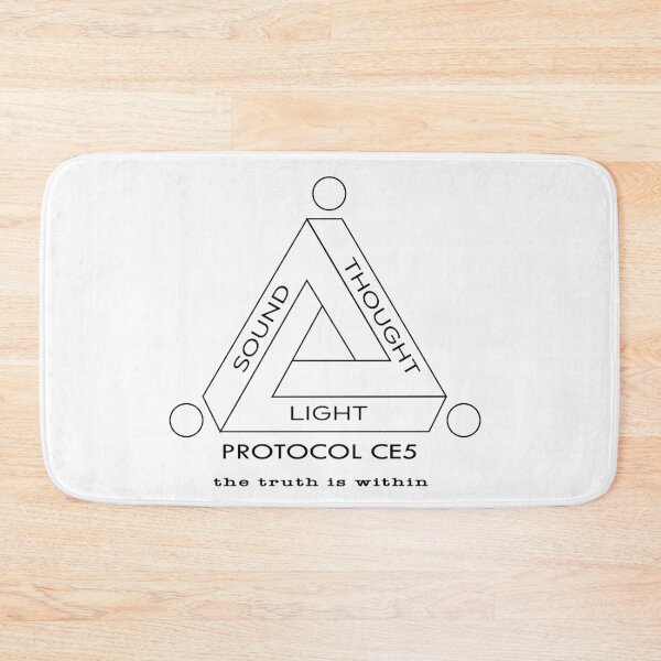 Item preview, Protocol CE5 Sound Thought Light The Truth is Within Black designed and sold by AlasAHintStudio.