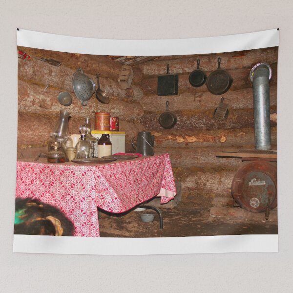 Item preview, Old trapper's cabin for hunting, Alaska   designed and sold by FranWest.