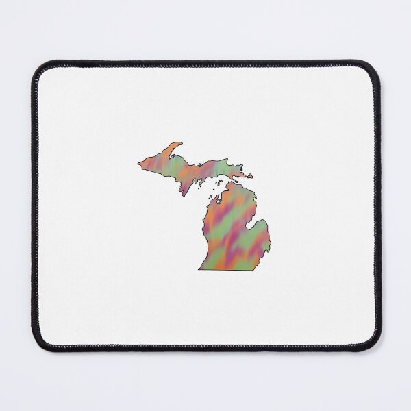 Item preview, Michigan Pour Paint Blur designed and sold by doodle-mittens.
