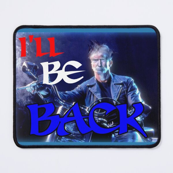 Item preview, Trumpinator, I'll Be Back, Trump2024, funny political design designed and sold by HazardPaay.