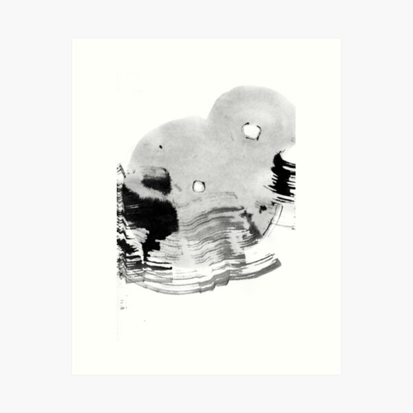 Item preview, ink explorations (153) - abstract black india ink painting designed and sold by expl-rations.