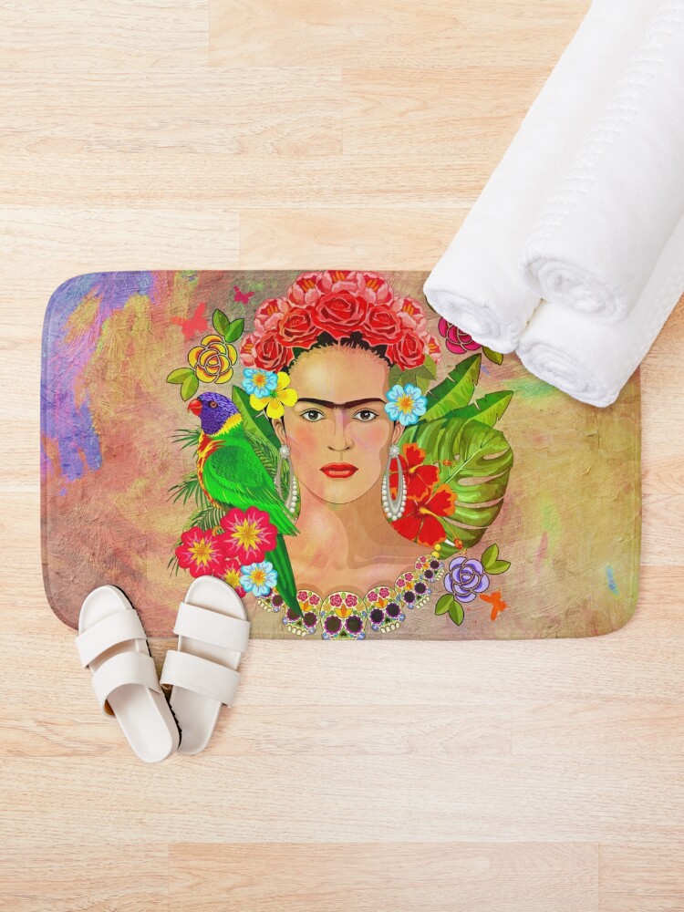 Alternate view of Frida Kahlo Bath Mat