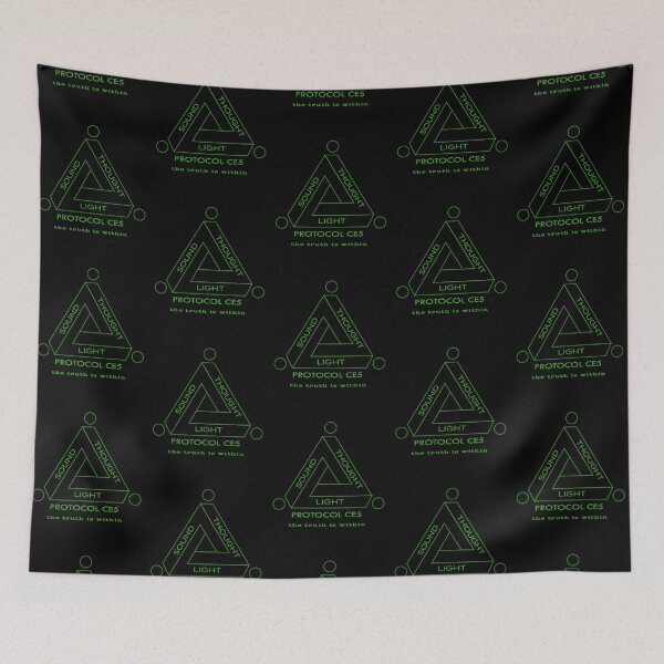 Item preview, Protocol CE5 Sound Thought Light The Truth is Within Green designed and sold by AlasAHintStudio.