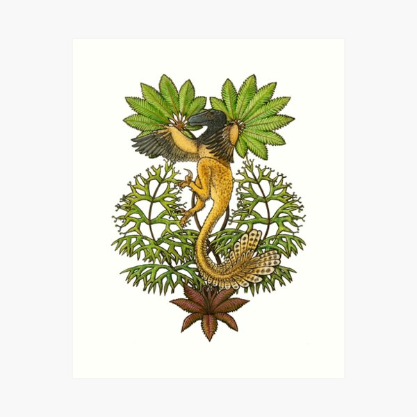 Utahraptor Art Print