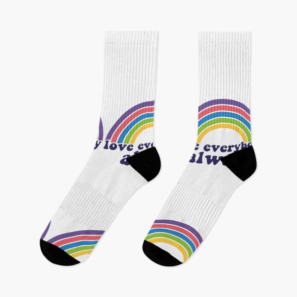 Item preview, "Love everybody always LGBTQIA+" - Colorful Design Love LGBT designed and sold by Unohana.