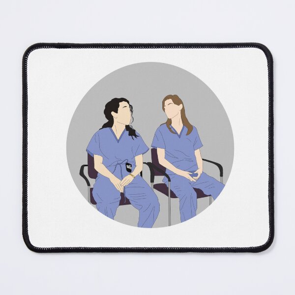 Item preview, Twisted sisters - christina and meredith (circle background) designed and sold by Shoomoodle.