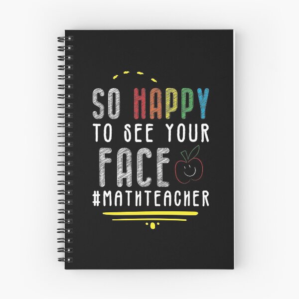 Item preview, So Happy To See Your Face #MathTeacher - Funny Gift Idea For World Teachers Day 2021 designed and sold by RedHive.
