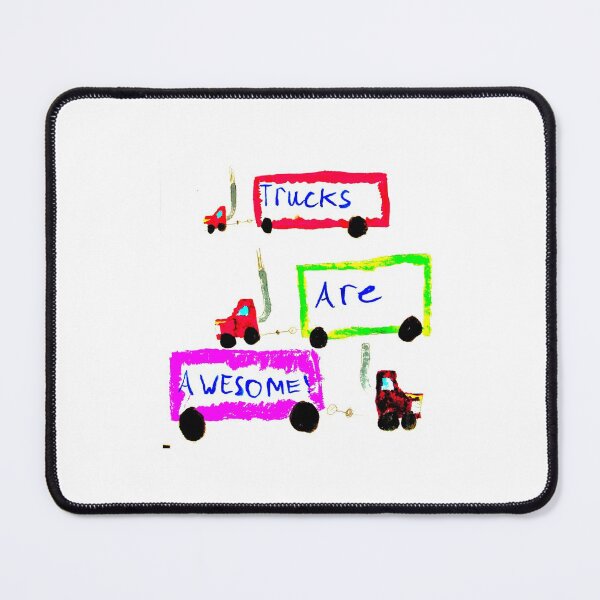 Item preview, Trucks are Awesome designed and sold by Bluestringbean.