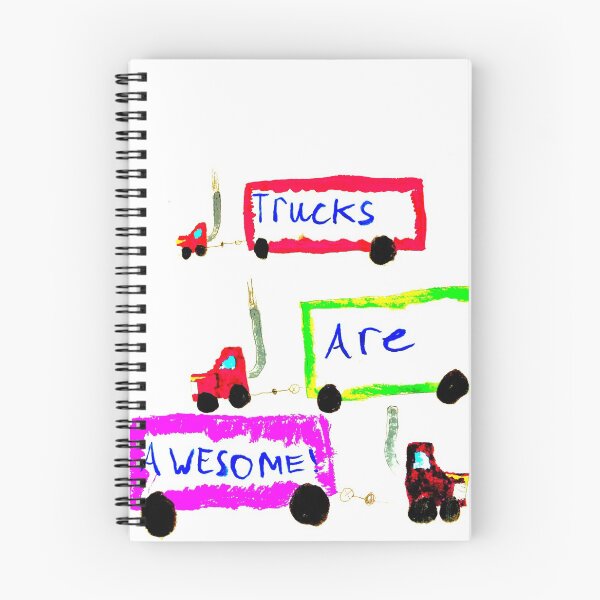 Item preview, Trucks are Awesome designed and sold by Bluestringbean.
