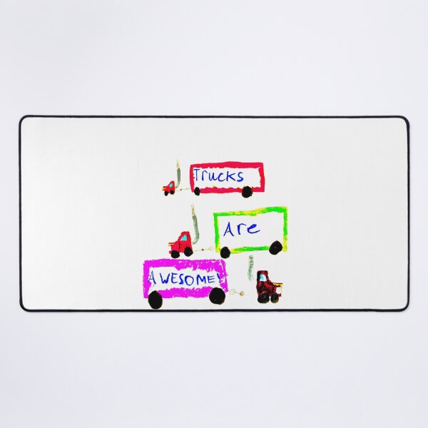 Item preview, Trucks are Awesome designed and sold by Bluestringbean.