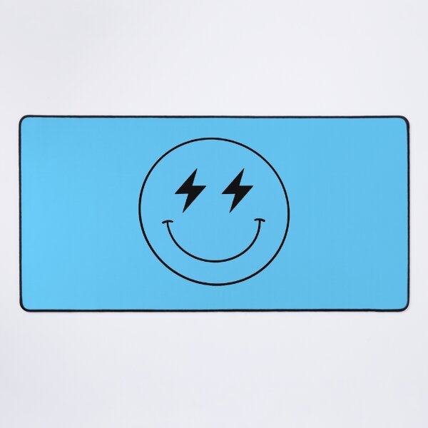 Item preview, Blue Smiley Lightning Bolt Face designed and sold by jessicaleah15.