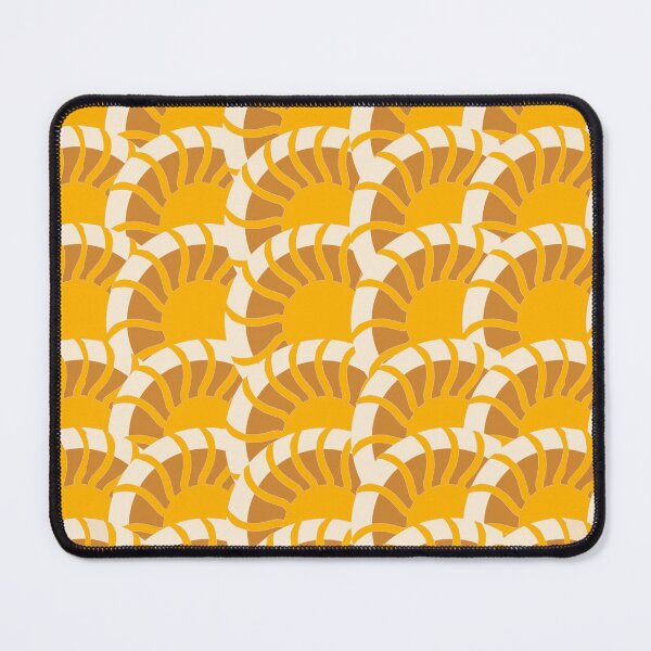 Item preview, Geometric sun, orange circular pattern designed and sold by Pinistica.