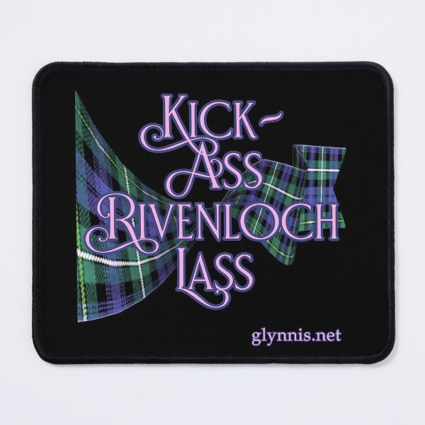 Item preview, Kick-Ass Rivenloch Lass Text and Tartan designed and sold by GlynnisCampbell.