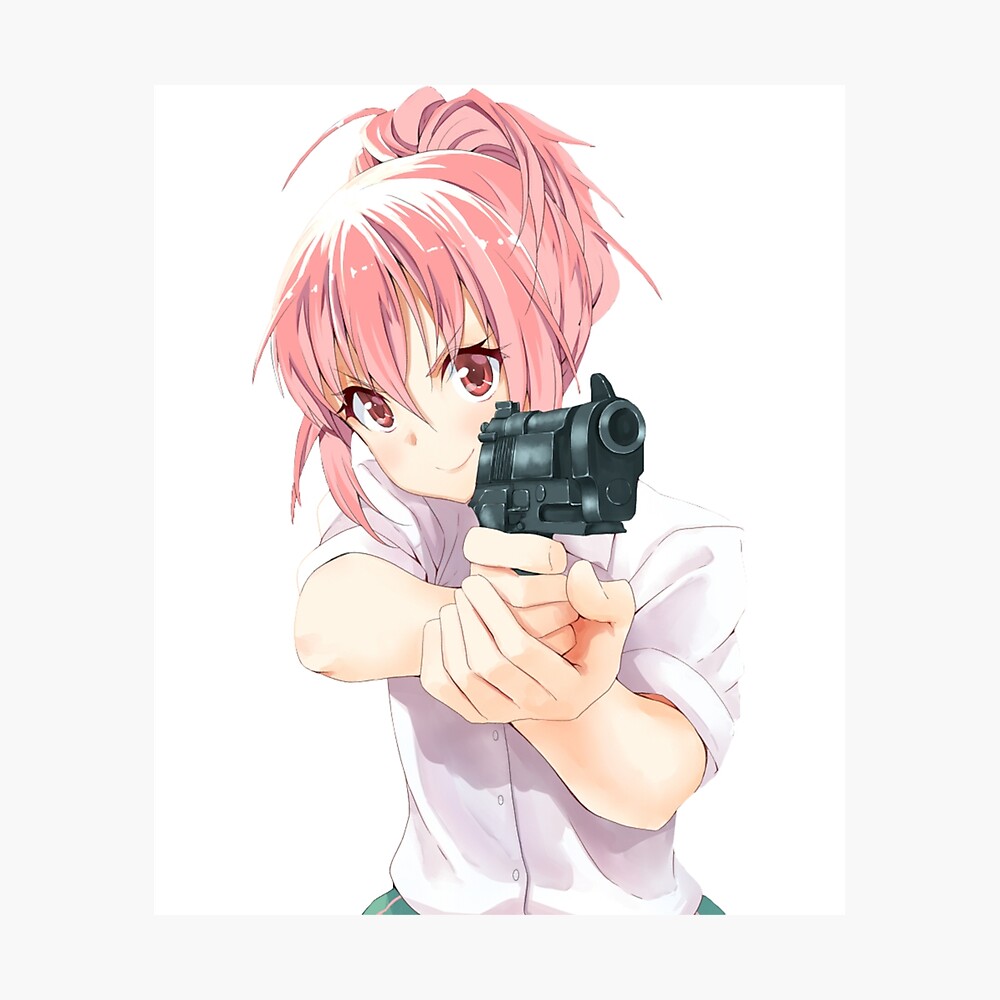 Png of Girl With Gun to Head Anime  Free Png Image HubPNG