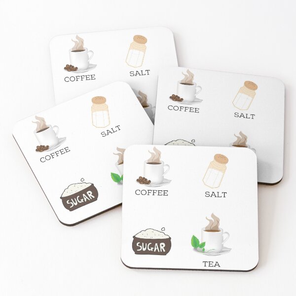 Item preview, Coffee Tea Salt Sugar Kitchen Sticker Pack designed and sold by salmamzr.