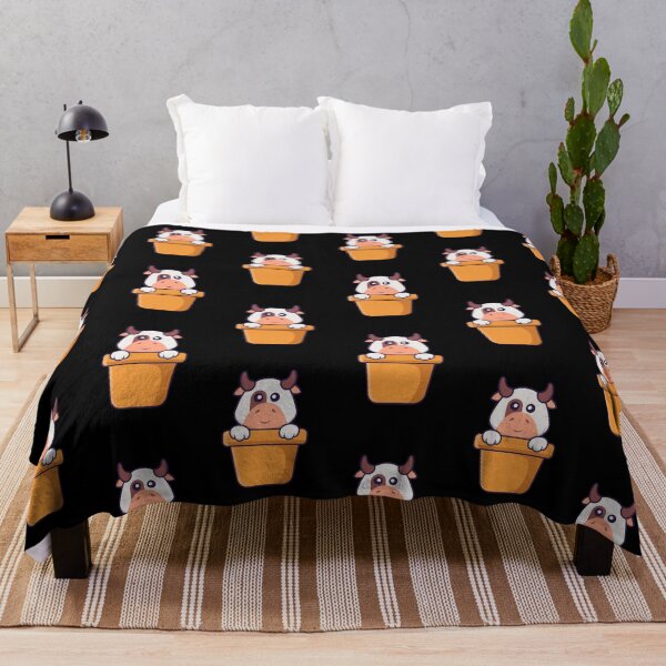 Item preview, Cow Aesthetic - Me And Mom - Cute Cow In Pot designed and sold by crazycollective.